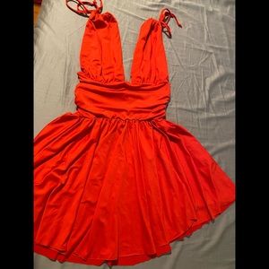 Flare v cut dress, looks like taela dress.